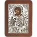 G0227 Orthodox Saint Silver Icon - Christos ( Jesus Christ ) Nimfios 13x19cm
