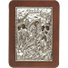G0230 Orthodox Saint Silver Icon - Anastasi ( Resurrection ) 13x19cm