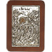 G0233 Orthodox Saint Silver Icon - Profitis Ilias ( Elijah the Profit ) 13x19cm