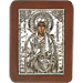G0244 Orthodox Saint Silver Icon - Agia Paraskevi ( Saint Good Friday ) 13x19cm