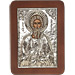G0245 Orthodox Saint Silver Icon - Agios Andreas ( Saint Andrew the Apostle ) 13x19cm
