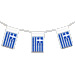 Greek Flag String 21ft Long
