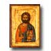 Christos - Jesus Handpainted Pantocrator Icon 9 in by 7 in.