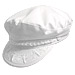 Greek Fisherman's Hat -Cotton - White