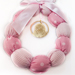 Baby Cradle Decorative Ornament features the Virgin Mary, for Girls 15cm