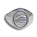 Sterling Silver Parthenon-Owl (oval) Men