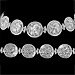 Sterling Silver Bracelet - Athena and Nike Coin Replica (15mm)