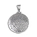 Sterling Silver Pendant - Phaistos Disk (35mm)