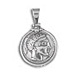 Sterling Silver Pendant - Ancient Tetradrachm Silver Coin Replica (25mm)
