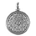 The Agamemnon Collection - Sterling Silver Pendant - Swirls & Whorls Motif (32mm)