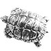 Sterling Silver Pendant - Turtle (18mm)