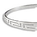 The Athena Collection - Sterling Silver Bracelet w/ Greek Key (6mm)
