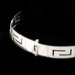 The Athena Collection - Sterling Silver Bracelet w/ Greek Key Links (10mm)