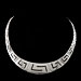 The Athena Collection - Sterling Silver Necklace w/ Large Greek Key Links (20mm)