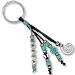 Greek Custom Name Good Luck Keychain - Minoan Swirl Motif 123317