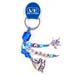 Evil Eye Goodluck Keychain - Yiayia for Grandmother in Greek