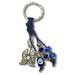 Akrokeramo & Good luck Charms Keychain - Dark Blue 