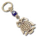 Owl and Evil Eye Keychain