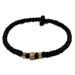 Thin Komboskini Bracelet with Square Cross