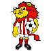 Greek Sports Team Olympiakos Mascot Lion Tshirt
