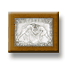 Greco-Roman Wrestling Silver Engraving Wall Decoration