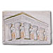 Caryatides Relief (8" x 11")