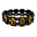 12 Saints Bracelet with Metal Beads