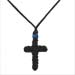 Komboskini Greek Cross Necklace 35mm by 25 mm (Medium)