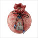 Ceramic Pomegranate w/ Virgin Mary and Evil Eye Charm (Medium)