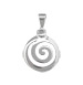 Sterling Silver Pendant - Spiral (20mm)