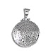 Sterling Silver Pendant - Phaistos Disk (26mm)
