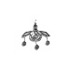 Sterling Silver Pendant - Minoan Bee (16mm)