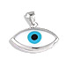 The Amphitrite Collection - Sterling Silver Pendant - Mother of Pearl Eye (16mm)