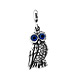 Sterling Silver Pendant - Large Standing Owl (19mm)