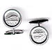Sterling Silver Parthenon Cufflinks (17mm)