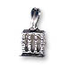 Sterling Silver Erechtheum and Caryatids Pendant (22x12mm)