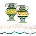 Style 885 Table Runner Greek Amforeas 40x90cm (Blue or Green)