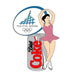 Torino 2006 Diet Coke Figure Skater Pin