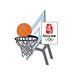 Beijing 2008 Basketball Pin