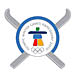 Vancouver 2010 Crossed Skis Pin