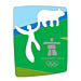 Vancouver 2010 Man & Bear Cut-Out Pin