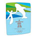 Vancouver 2010 Man & Whale Cut-Out Pin