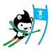 Vancouver 2010 Mascot Miga Alpine Skiing Pin