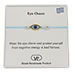 The Filia Bracelet Collection:: Greek Evil Eye Charm Adjustable Macrame Turqoise Bracelet