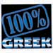 100 Percent Greek Tshirt Style T1342