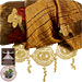 100% Greek Silk Shawl / Scarf Style YS419