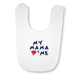 Infant Greek My Mama Loves Me Bib