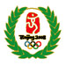 Beijing 2008 Logo in Wreath Pin