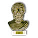 Plato Bust 9" (23 cm) Bronze Color