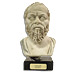 Socrates Bust 8" (20 cm) Ivory Color